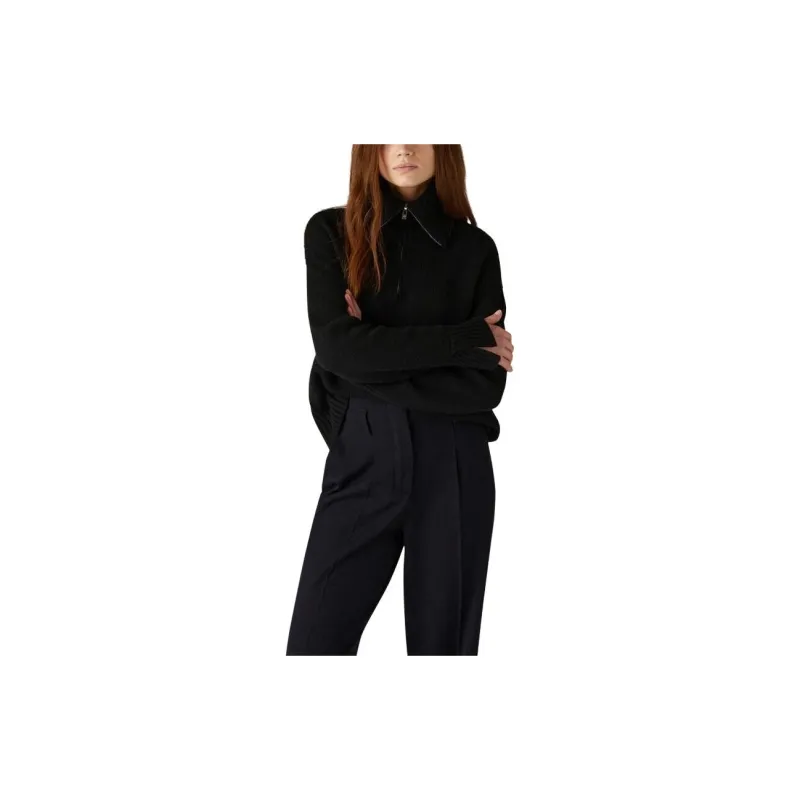 Loro Piana Parksville Pullover Knitwear Women's Black-4
