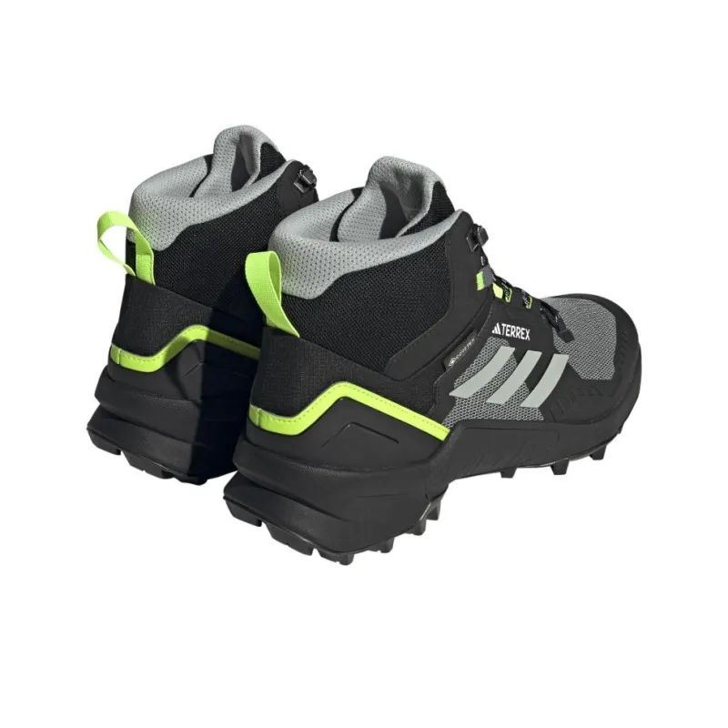 Adidas Terrex Swift R3 Mid Gtx Wonder Silver Lucid Lemon-4