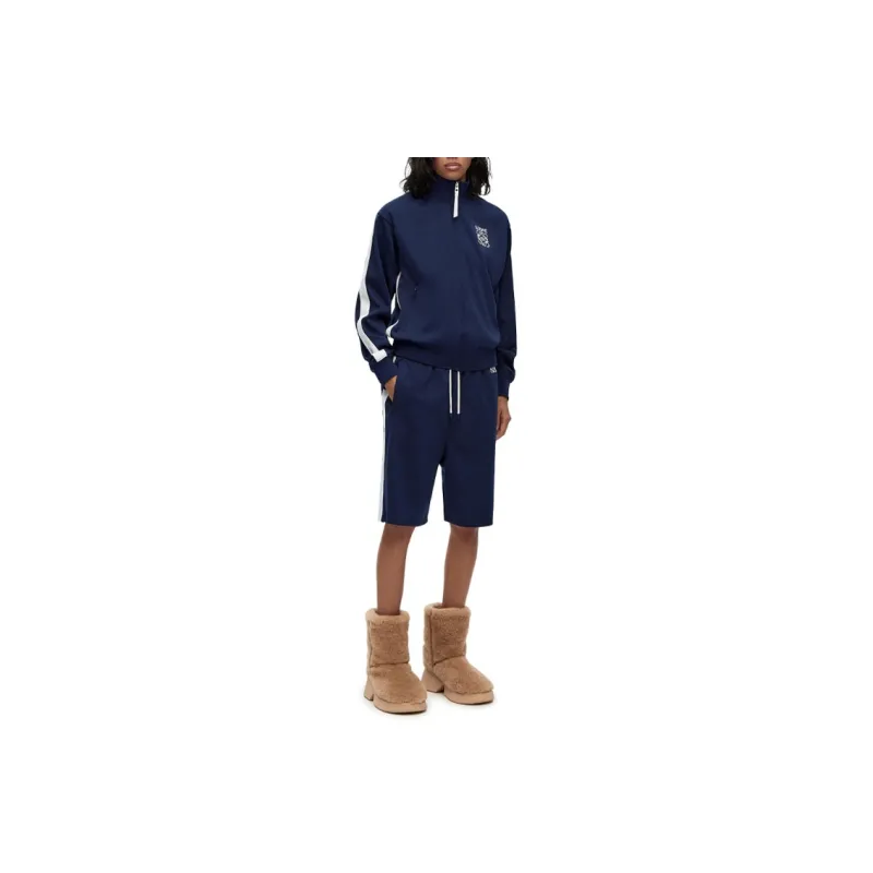 LOEWE Zip Up Jacket 'Marine'-2