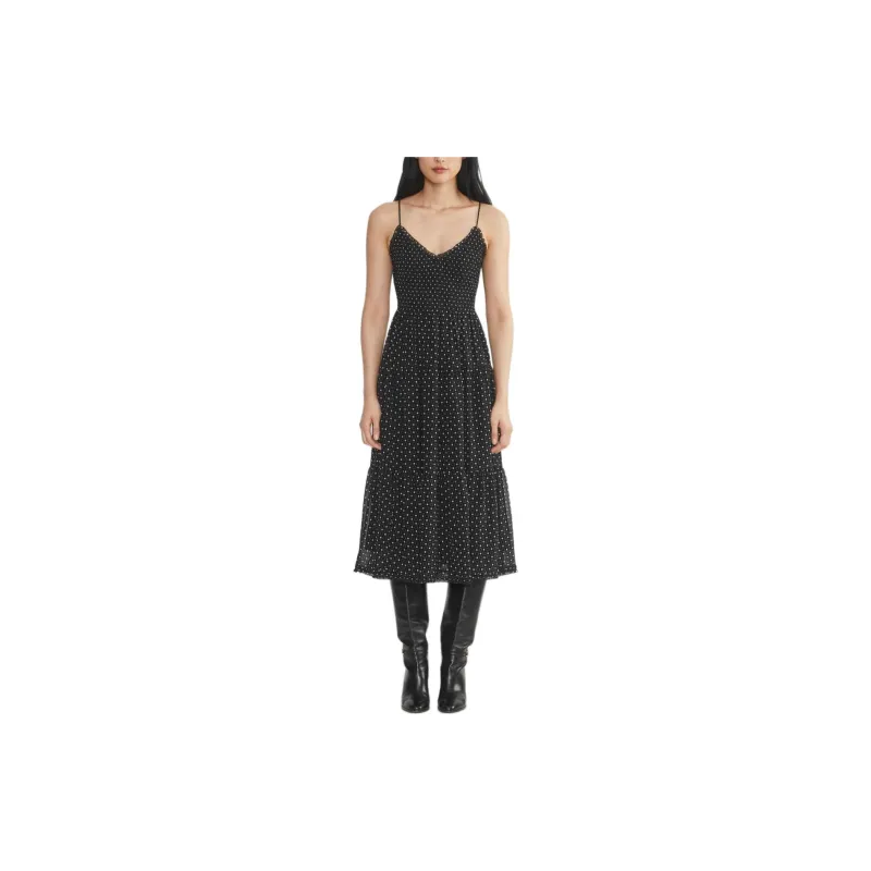 ARITZIA Wilfred Tuberose Dress Slip Dresses Women's Black/White-2
