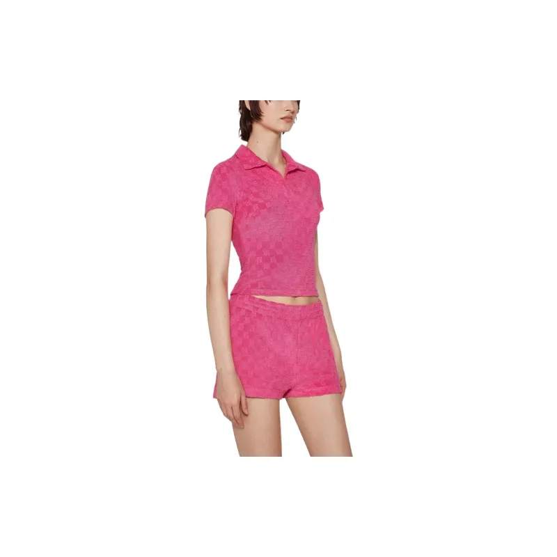 Misbhv SS23 Polo Shirt Women's Pink-4