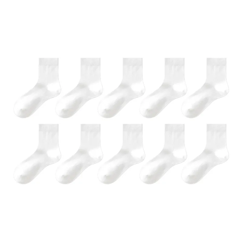 MIIOW Mid Calf Socks Unisex 10 Pack-1