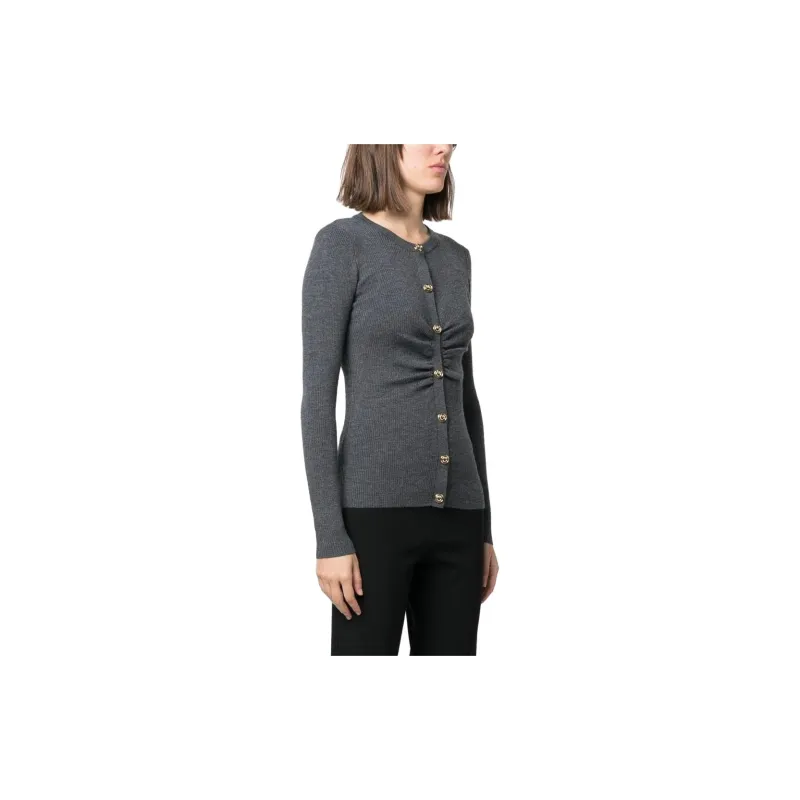 PINKO Ruched Detailed Cardigan-3