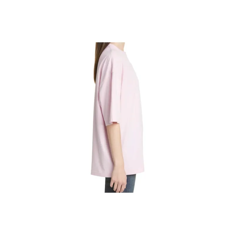Balenciaga T Shirt Women's Pink Regular Fit-3