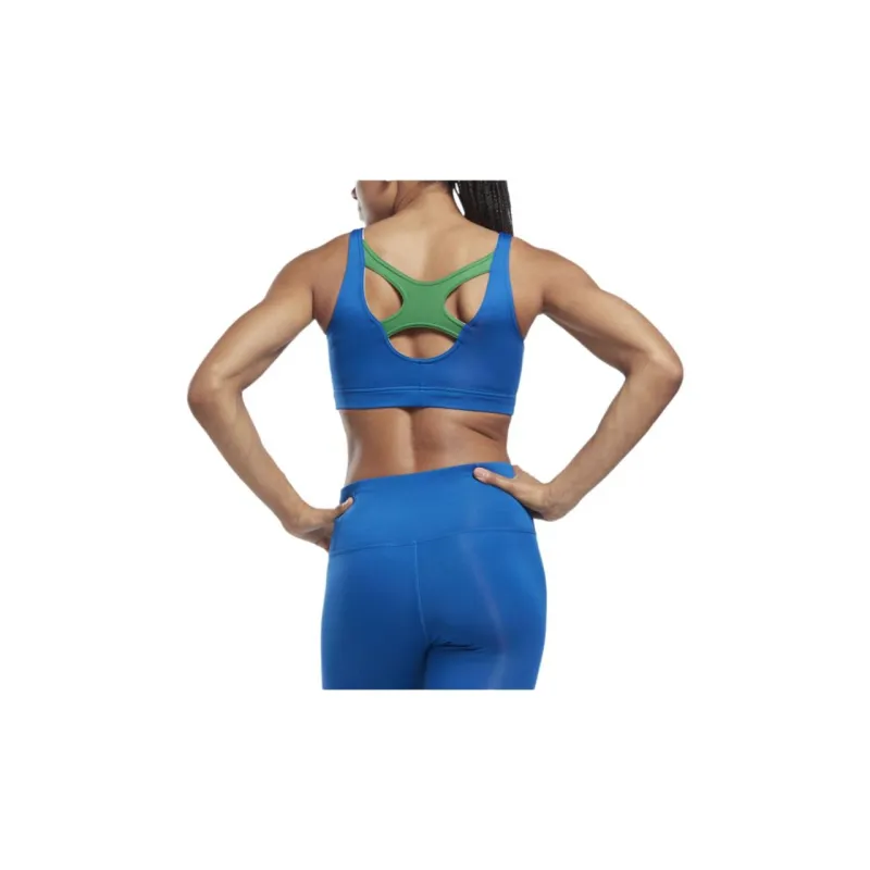 Reebok Workout Workout Ready Sports Bra Sports Underwear Women's Vector Blue-2