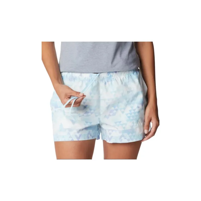 Columbia Casual Shorts Women's Light Blue-4