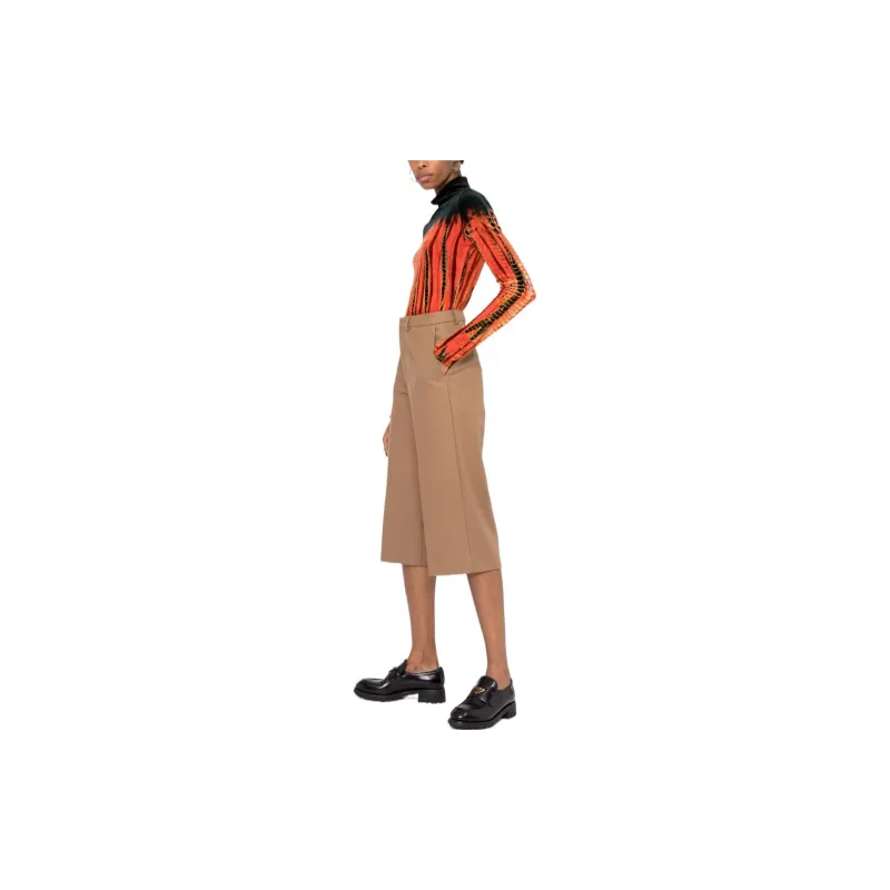 Moncler Casual Pants Women's Brown-2