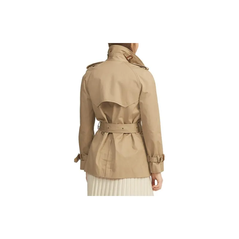 Polo Ralph Lauren SS22 Trench Coat Women's Brown-2