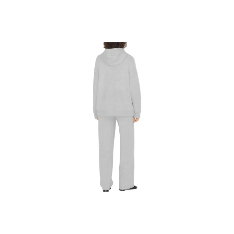 Burberry Oak Leaf Crest embroidered Drawstring Hoodie-2