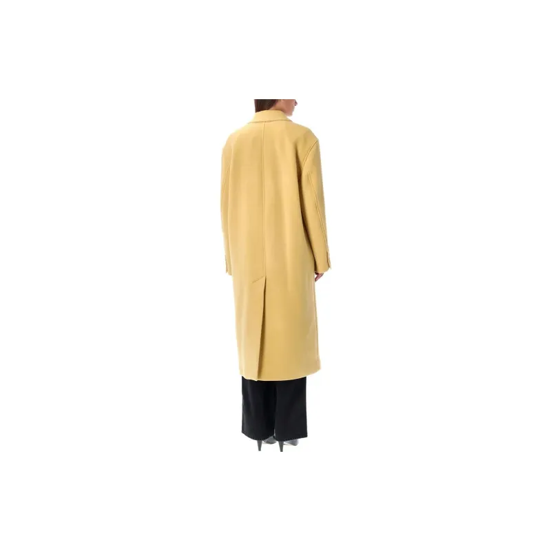 ISABEL MARANT Theodore Double Breasted Mid Length Coat-3