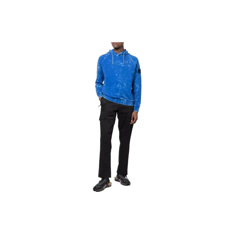 STONE ISLAND Sweatshirt Men's Royal Blue-1