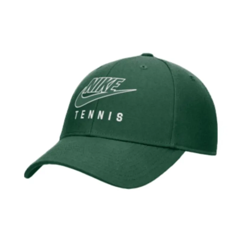 Nike Club Structured Dri FIT Tennis Futura Swoosh Cap-0