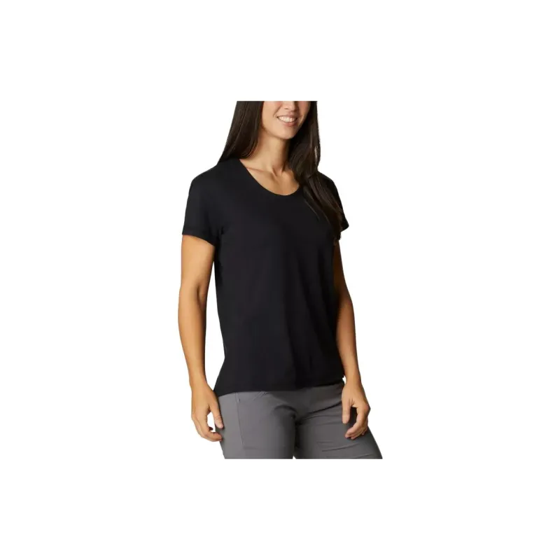 Columbia T-Shirts Women's Black-3