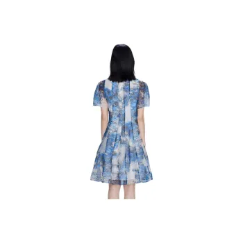 BBLLUUEE Short Sleeved Dress Women's Klein Blue