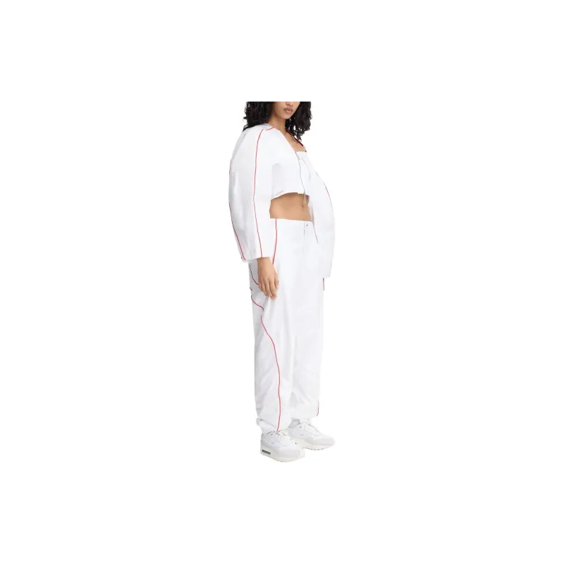 Jacquemus X Nike Short Asymmetrical Jacket White-3
