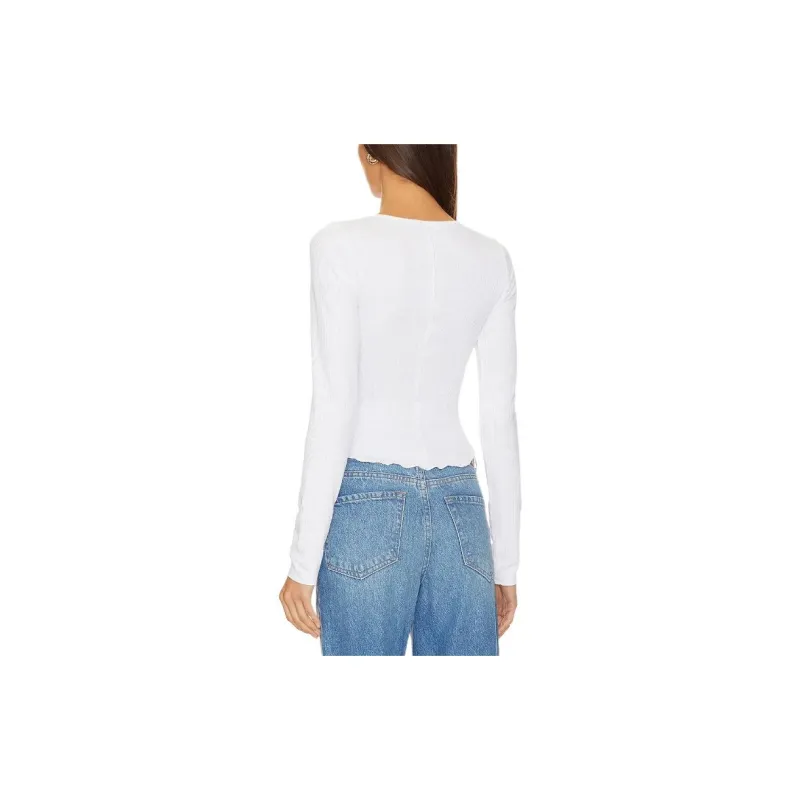FREE PEOPLE T-Shirt Women's White-2
