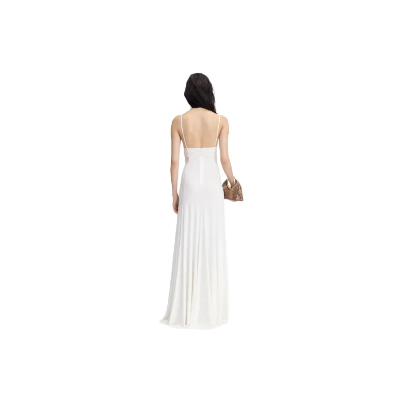 Jacquemus La Robe Spallina Spaghetti Strap Evening Dress-2