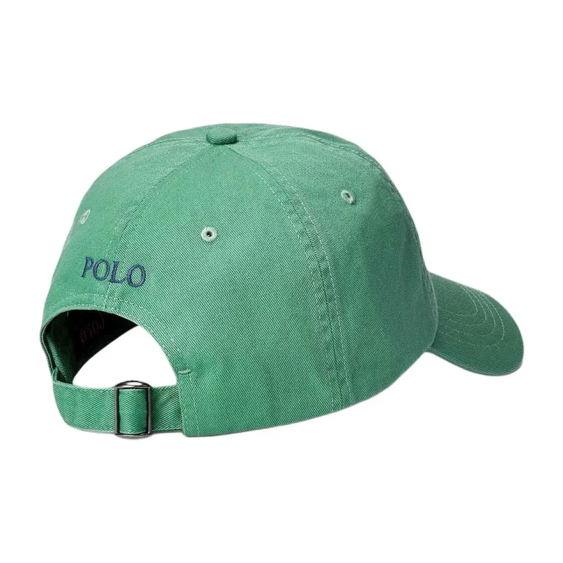 Polo Ralph Lauren Cotton Baseball Caps Women's Raft Green-1