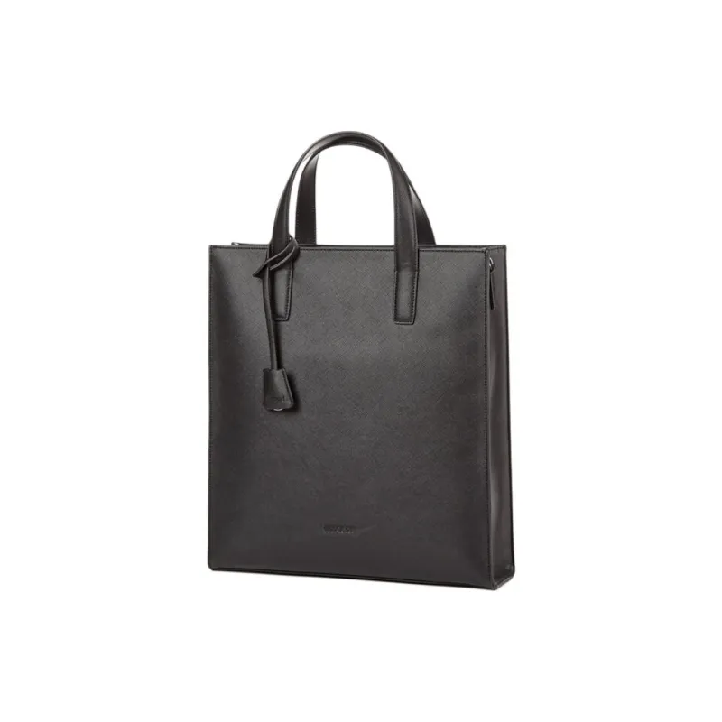AMERICAN TOURISTER Polyurethane Handbag Regular Unisex Black-1
