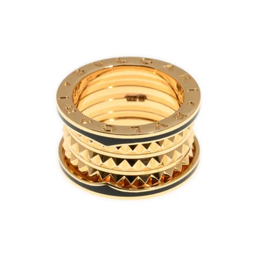 BVLGARI B.Zero1 시리즈 18K 로즈 골드 반지 남녀공용