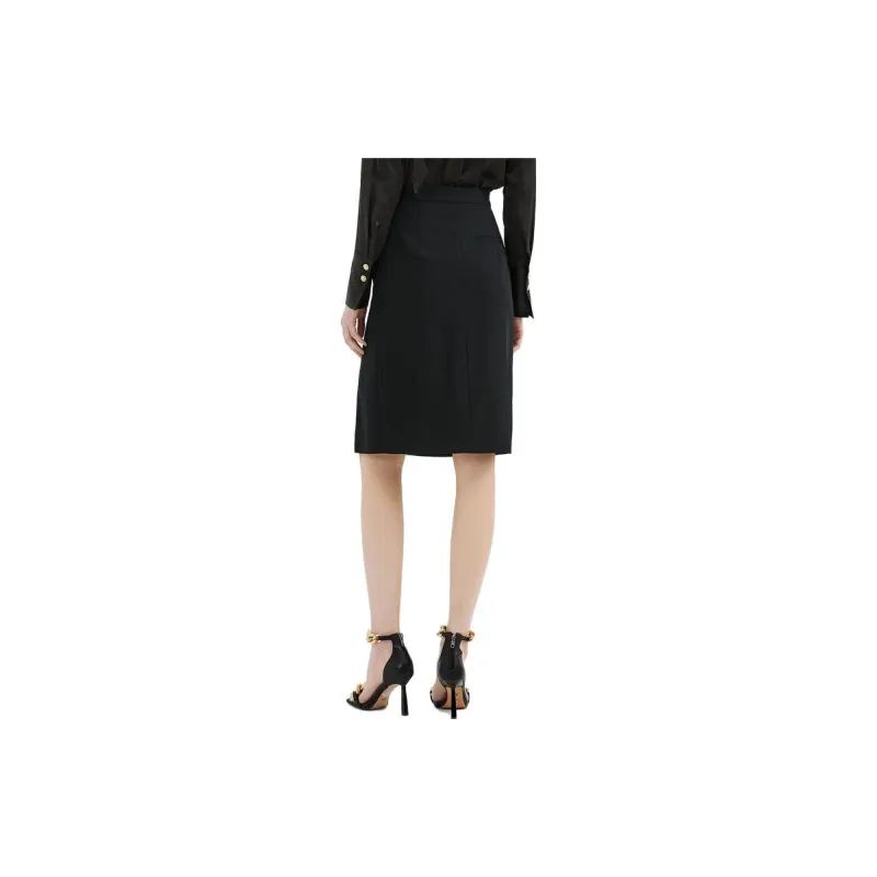 KARL LAGERFELD Casual Long Skirt Women's Black-5