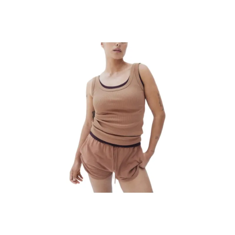 H&M Tank Tops Women's Beige-1