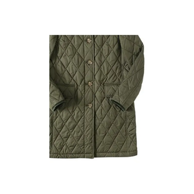 Burberry Puffer Jacket Women's Army Green-4