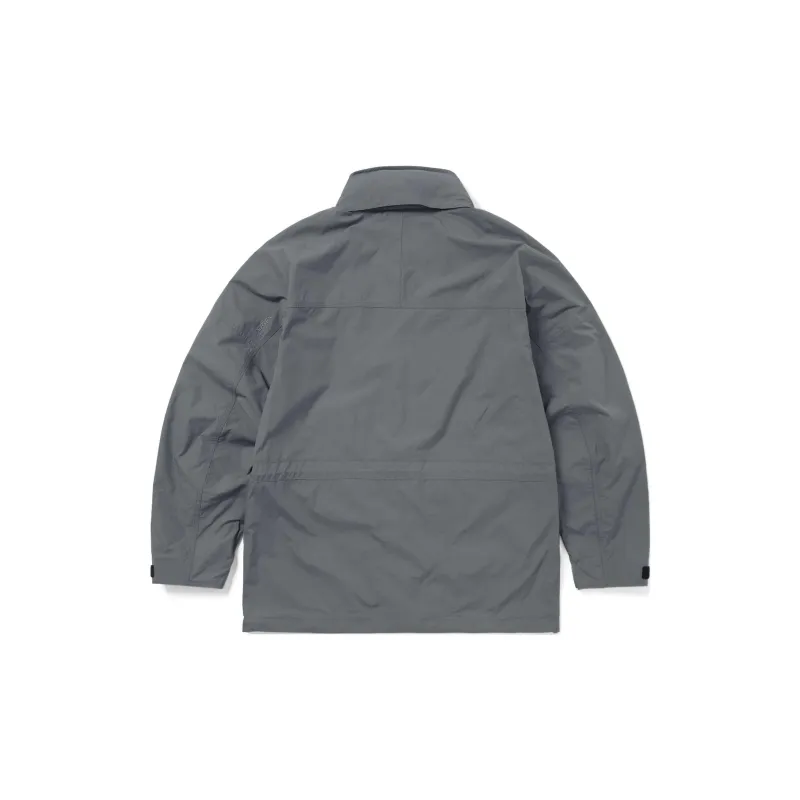 Thisisneverthat FW24 Trench Coats Unisex Gray Blue-2