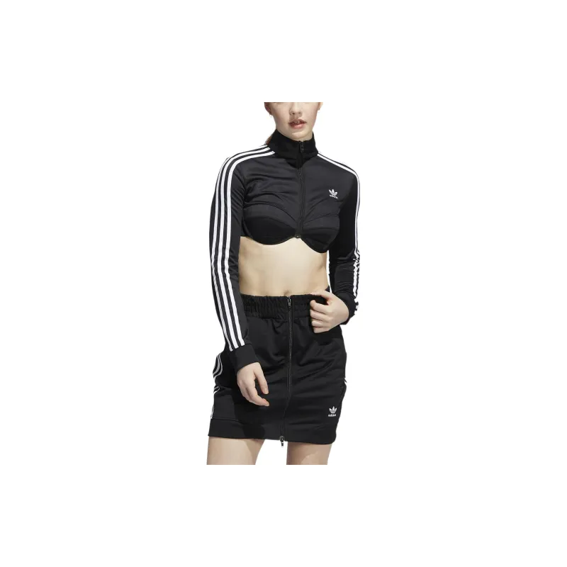 adidas originals Jeremy Scott Monogram Crop Track Jacket-1