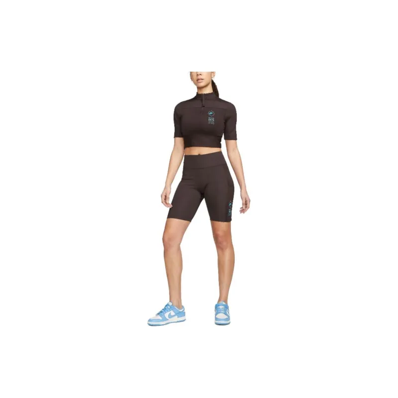 Nike Casual Shorts Women's Dark Brown-1