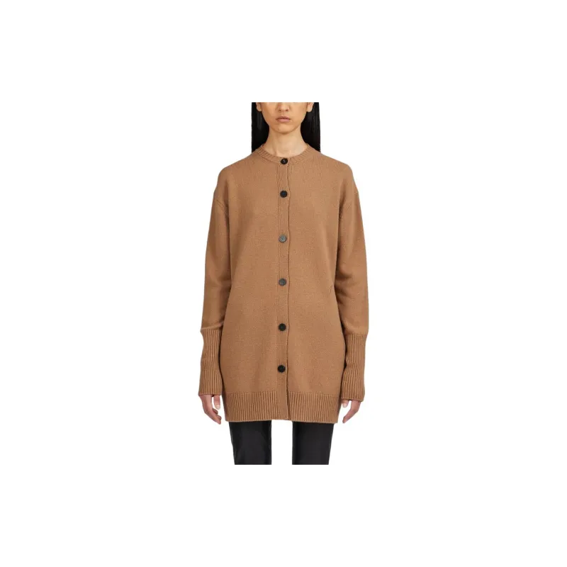 Ferragamo Ribbed Knit Cardigan Dress-2