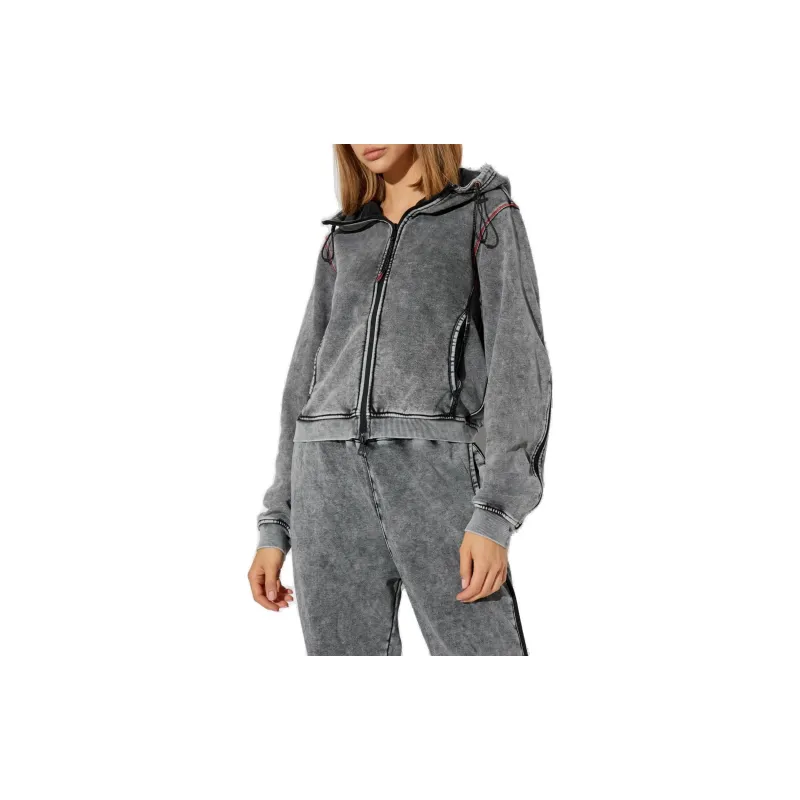 DIESEL Zip up Cotton Hoodie-1