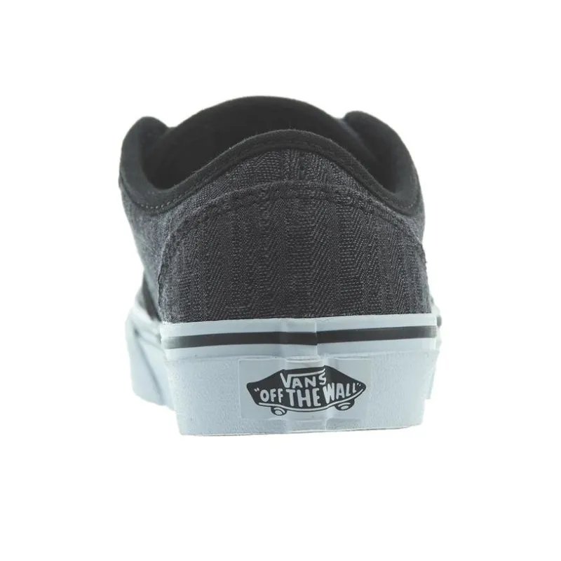 Vans Atwood Slip Resistant Low Top Kids' Skateboarding Shoes Gray Teenagers-3