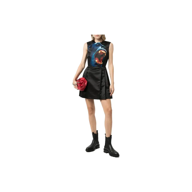 Christopher Kane Sleeveless Dresses Women's Black-1