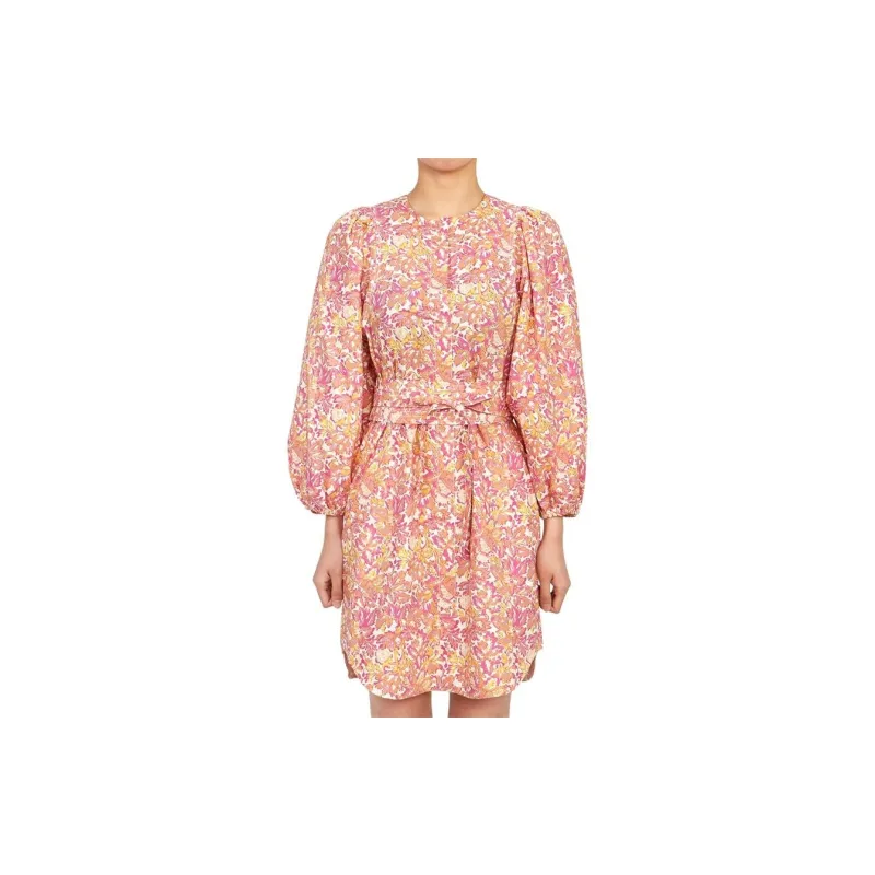 Vanessa Bruno Long Sleeved Dress Women's Multicolor-1
