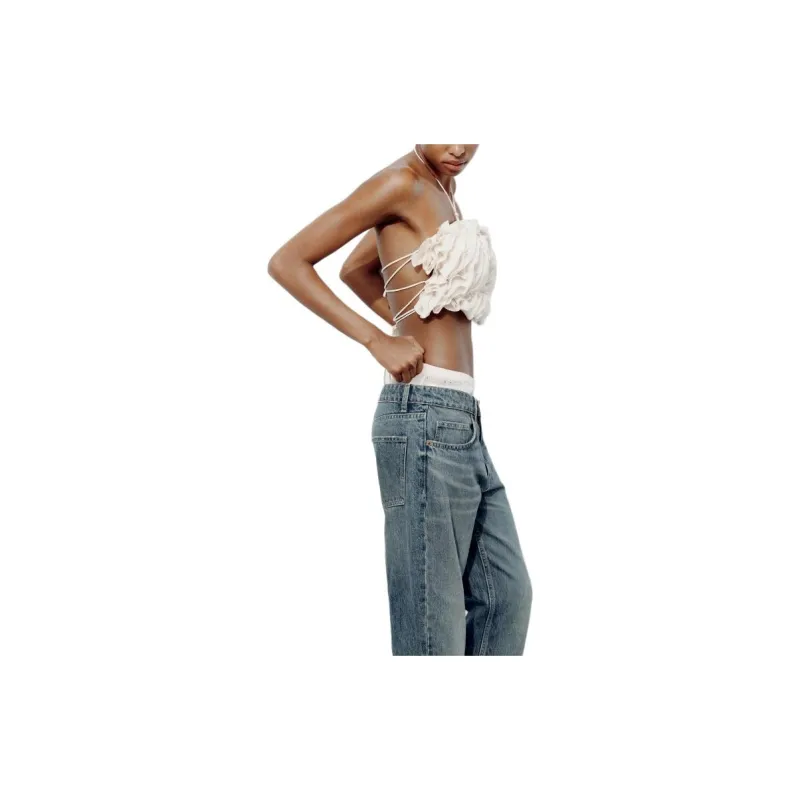 ZARA Camisoles Women's White-4