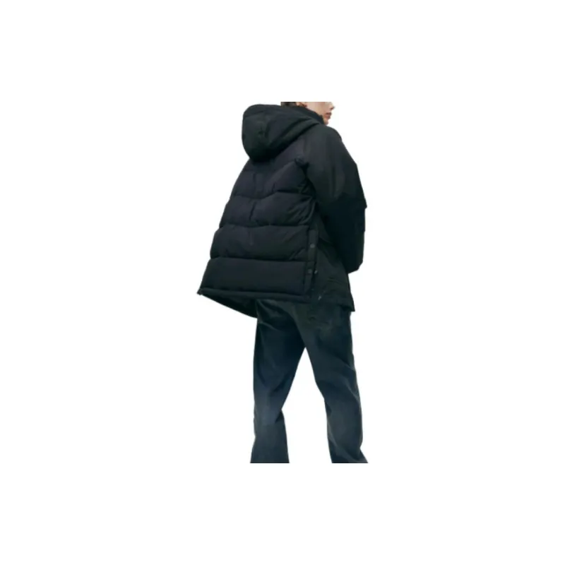 ZARA Puffer Jacket Women's Black-5