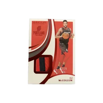 PANINI CJ McCollum Sports Cards 1 Pc