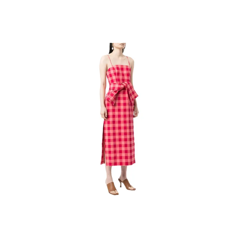 ACLER Sleeveless Dresses Women's Red-2