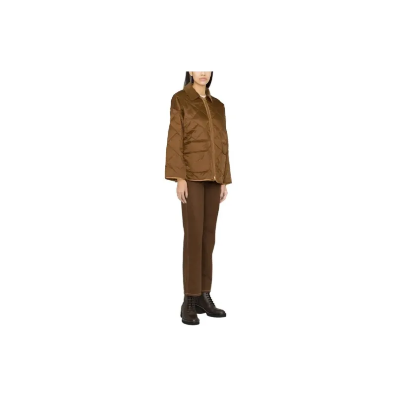 BARBOUR Jackets Women's Caramel Brown-3