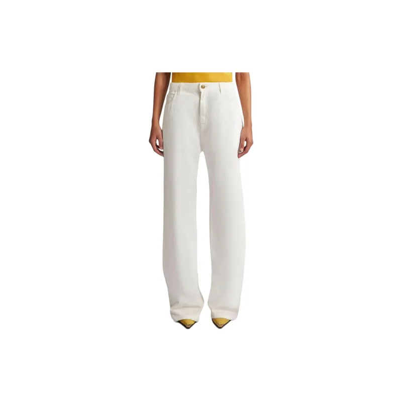 ETRO Pegaso Embroidered Low Waisted Jeans-4