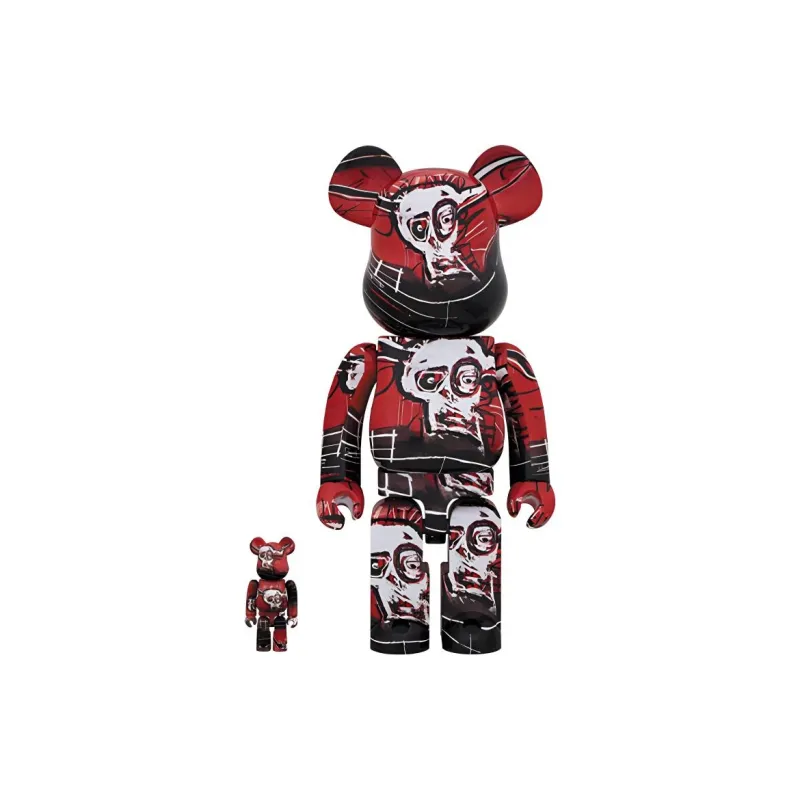 BE@RBRICK Jean Michel Basquiat 5th Generation Trendy Figures-1
