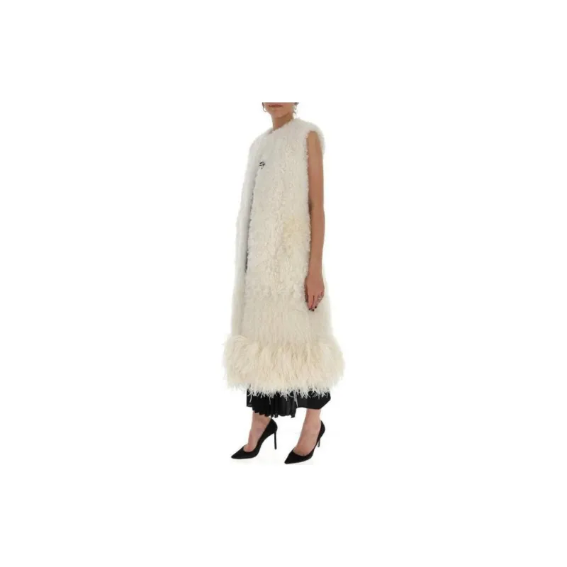 PRADA Jackets & Coats Women's White-4