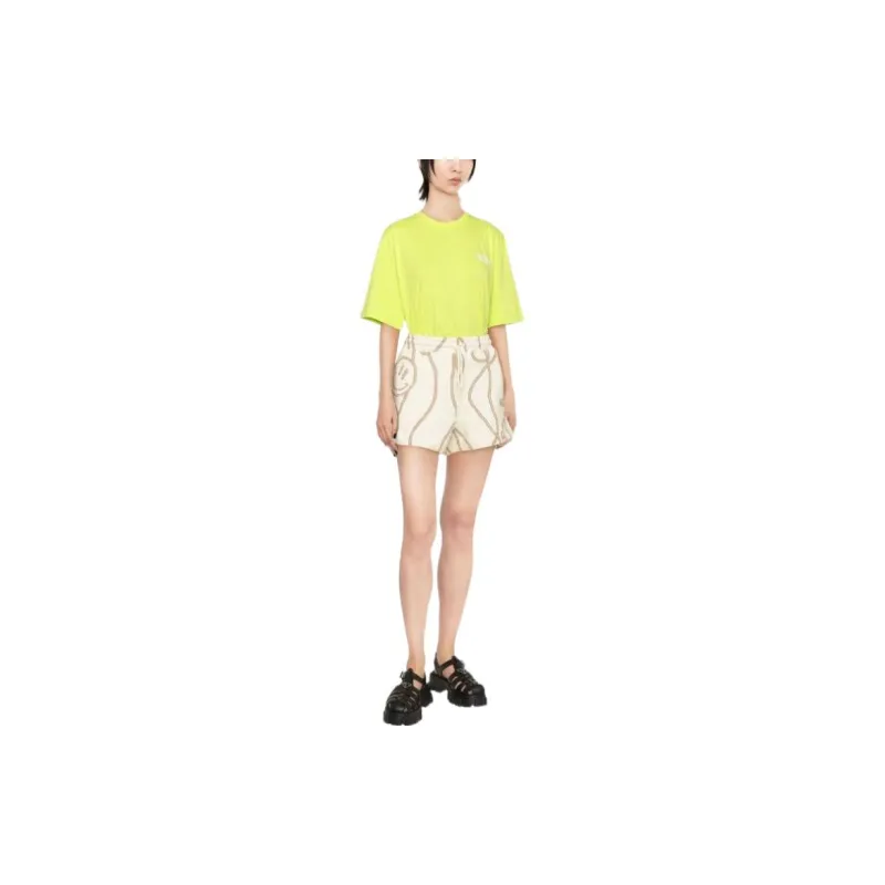 GANNI Casual Shorts Women's Ecru-1