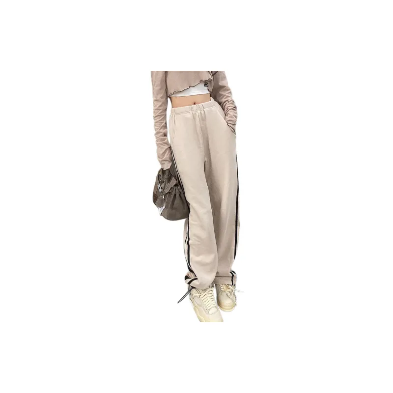 PZGE Casual Pants Women's Sand-2