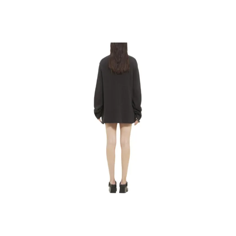 COURREGES Open Side Crewneck Jumper-2