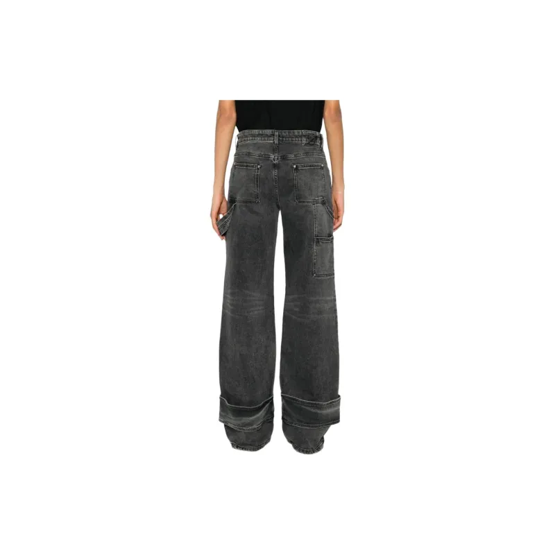 Blumarine Boyfit Cargo Jeans-2