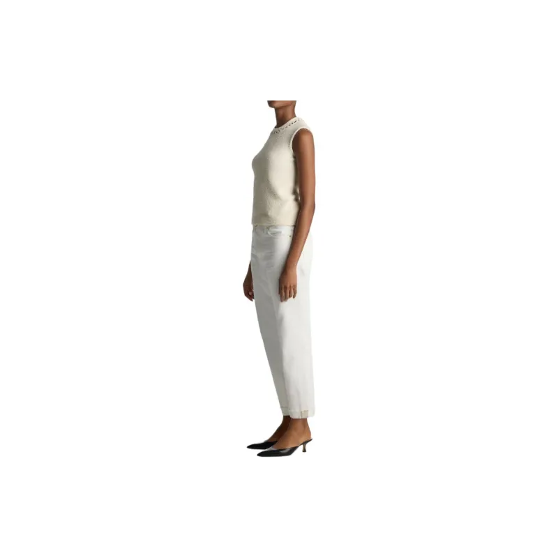 St. John Bead-embellished Bouclé Vest-3