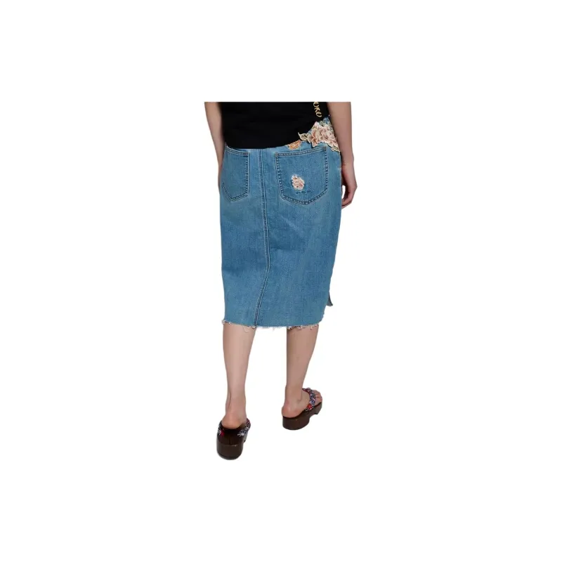 ONIARAI Denim Long Skirts Women's-6