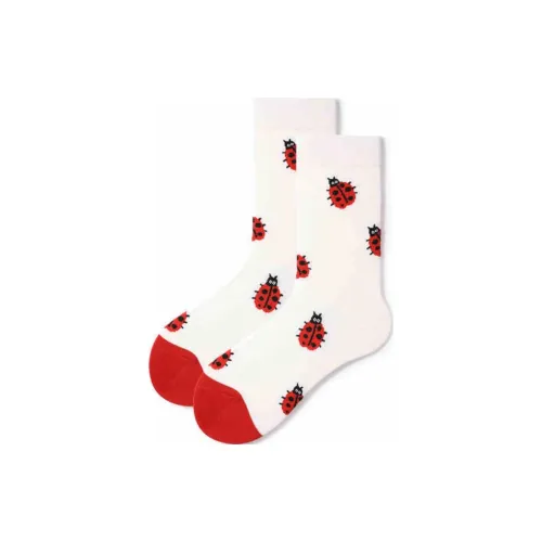 Primeet Mid-Calf Socks Women's 1 Pack Creative Little Snail